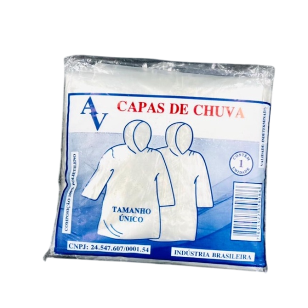 capa de chuva adulto